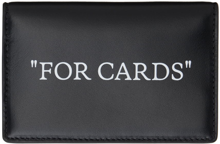 Peňaženka Off-White Black Bookish Wallet Čierna | OMND088C99LEA0011001, 0