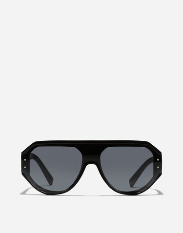 Slnečné okuliare Dolce & Gabbana Dolce & Gabbana DG Logo Plaque Sunglasses Čierna | VG448AVP16G9V000, 0