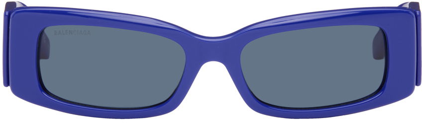 Slnečné okuliare Balenciaga Rectangular Sunglasses Navy | BB0260S-006, 0