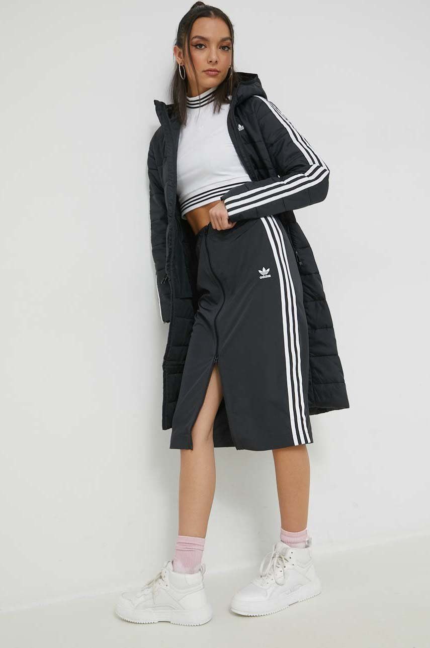 Sukňa adidas Originals adidas Originals Midi Skirt Čierna | HM2156, 0