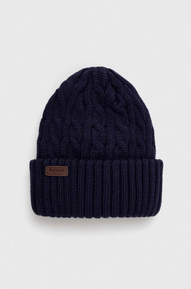 Kulicha Barbour Cable Knit Beanie Modrá | MHA0448, 0