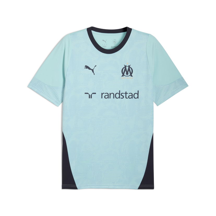 Dres Puma Olympique de Marseille Training T-Shirt Tyrkysová | 781531_21
