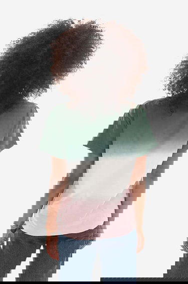 Tričko A.P.C. Multicolor Morgane Zelené | COFAY-F26160, 2