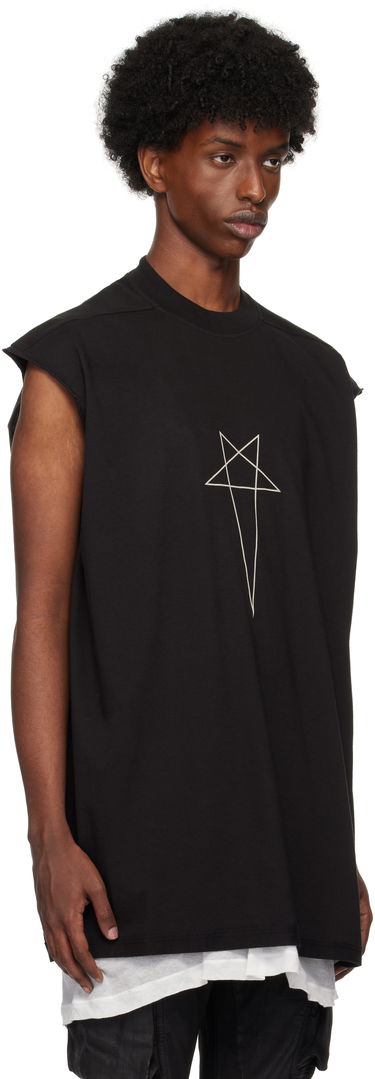 Tielko Rick Owens Rick Owens DRKSHDW Porterville Tarp Sleeveless T-Shirt Čierna | DU02D2158 RNEP3, 1