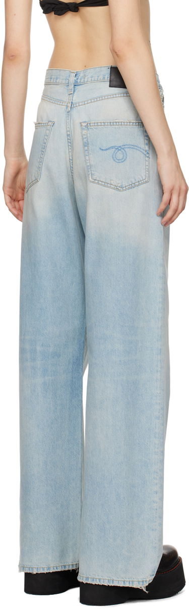 Džínsy R13 R13 Damon Pleated Jeans Modrá | R13W3147-897A, 2