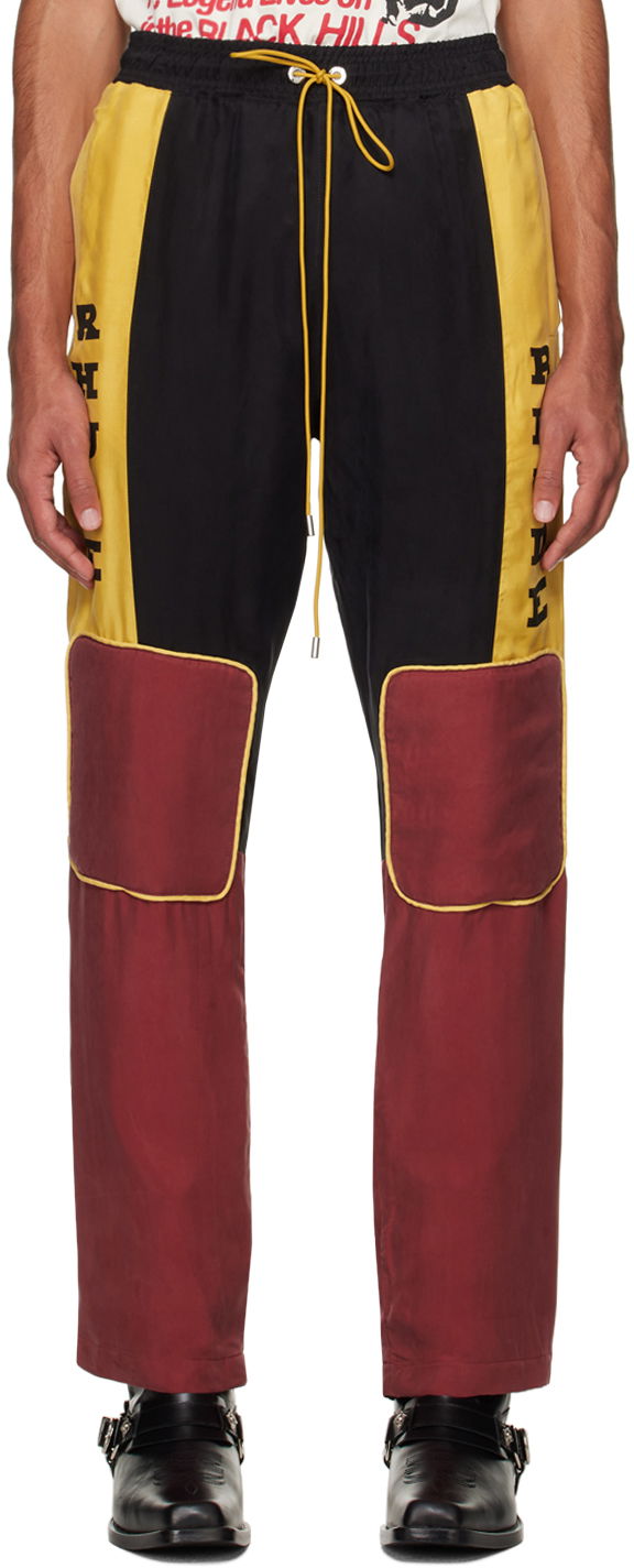 Nohavice Rhude Paneled Trousers Žltá | RHFW23PA09442874, 0
