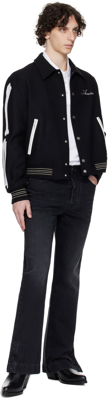 Džínsy AMIRI AMIRI Straight Flare Jeans Čierna | AMDNGH1089, 3