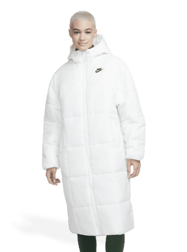 Parka Nike Sportswear Classic Puffer Therma-FIT Loose Hooded Parka Biela | FB7675-133