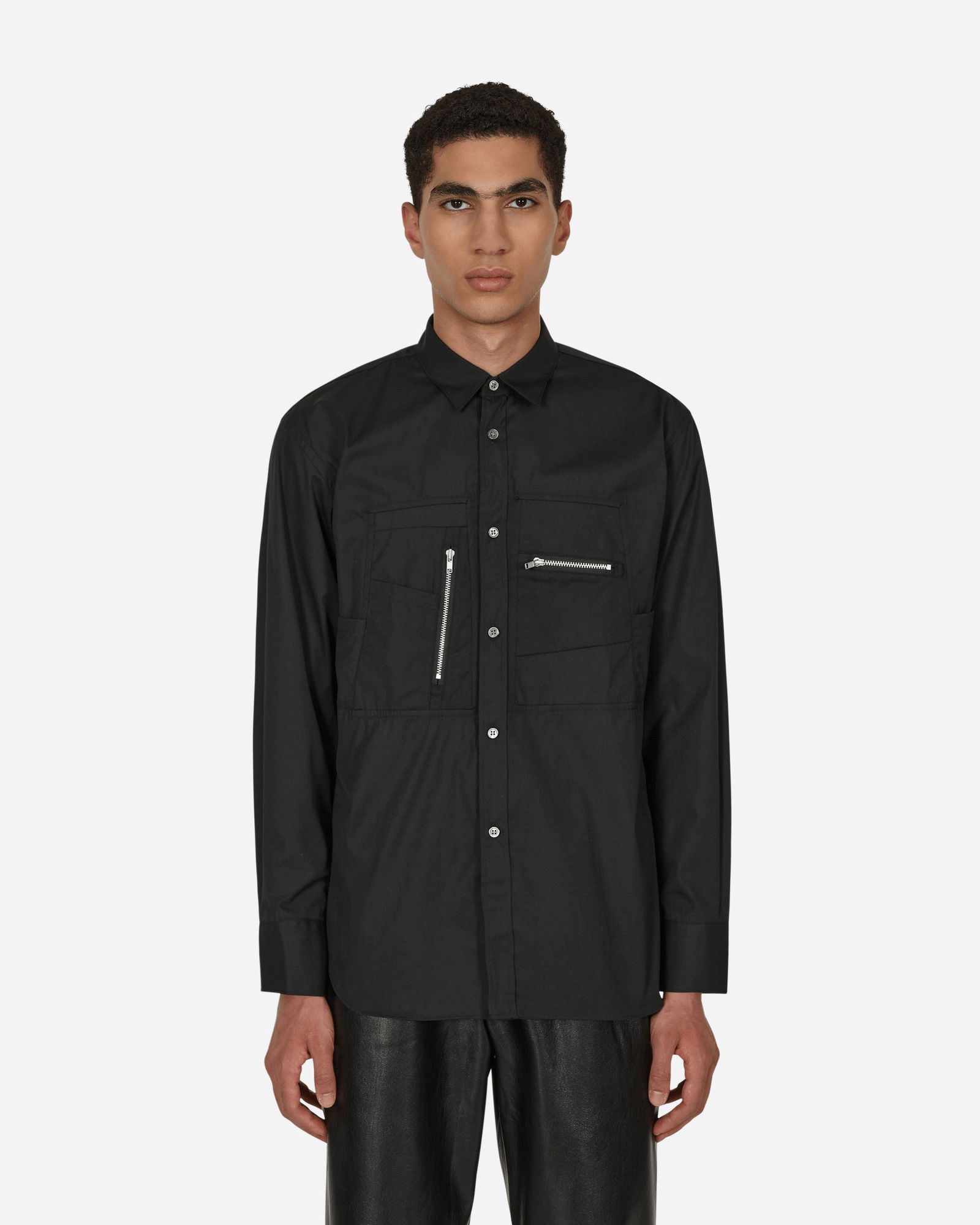 Poplin Zip Shirt