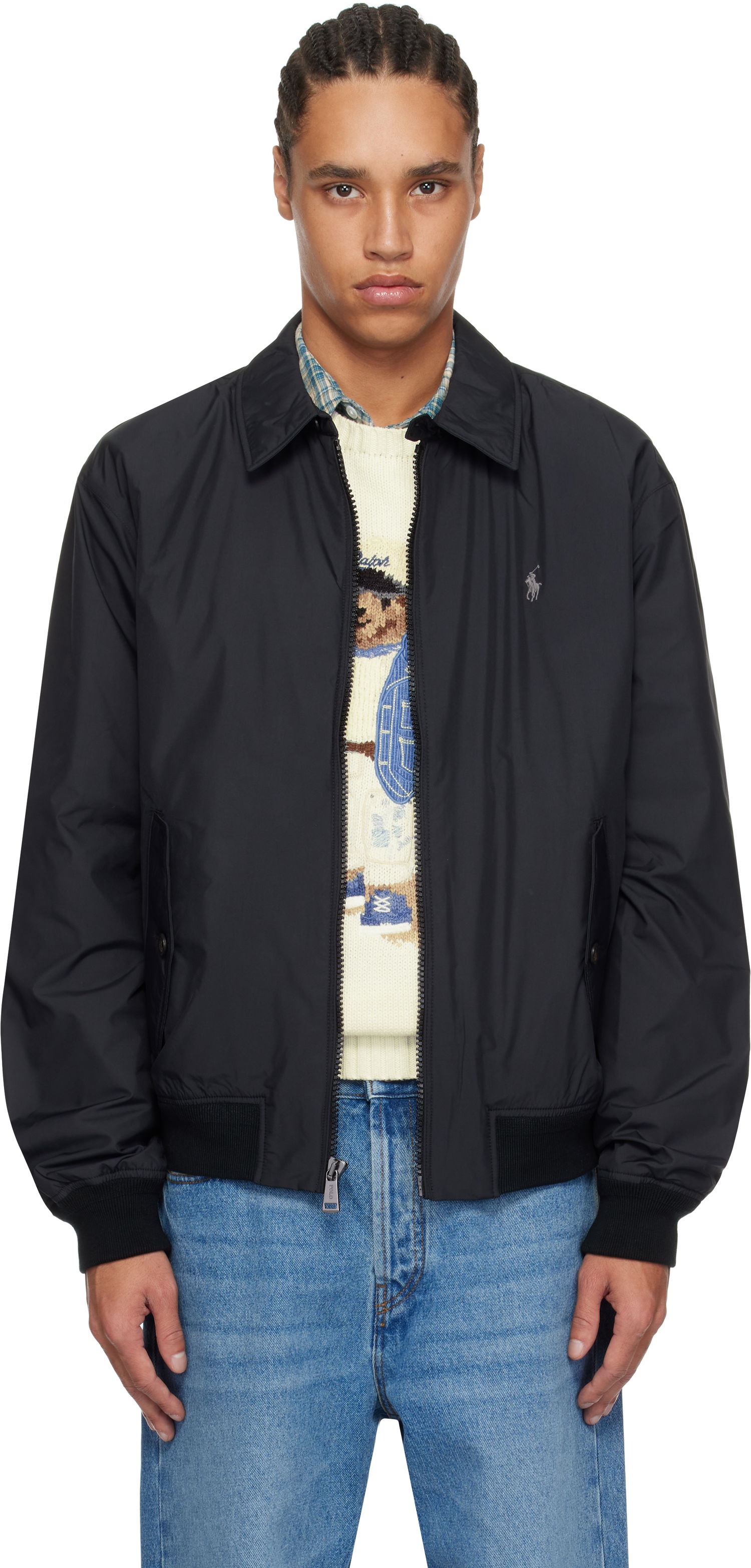 Bomber bunda Polo by Ralph Lauren Ralph Lauren Packable Taffeta Bomber Jacket Čierna | 710938512002, 0