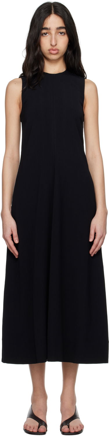 Šaty TOTEME TOTEME Woven Stripe Maxi Dress Čierna | 252-WRD0182-FB0192, 0
