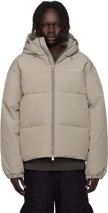 Prešívaná bunda HELIOT EMIL Velum Down Jacket Béžová | AW25_M_02_093_DST19_CO, 0