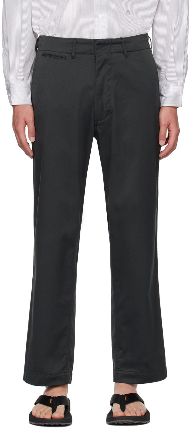 Nohavice NANAMICA Wide Trousers Čierna | SUCS401U, 0
