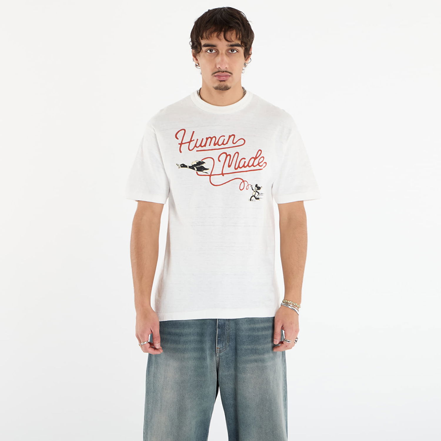 Tričko Human Made HUMAN MADE Graphic T-Shirt S Biela | HM30TE017WH, 0