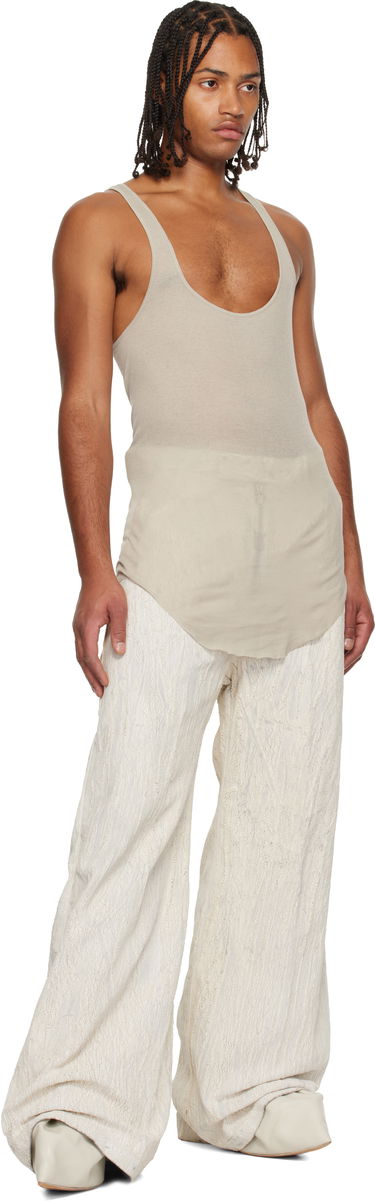 Tielko Rick Owens Concordians Pony Tank Top Béžová | RR02E1104 MR, 3