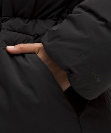 Prešívaná bunda lululemon 600-Fill-Power Down Adjustable Waist Puffer Jacket Čierna | prod20003739, 3
