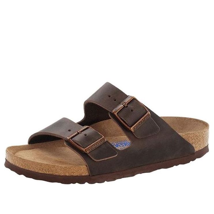 Tenisky a topánky Birkenstock Birkenstock Arizona Soft Footbed Oiled Leather Sandals Narrow Fit Hnedá | 0452763, 0