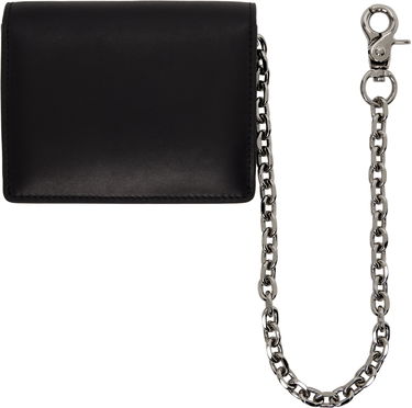 Peňaženka Dime Dime Chain Leather Wallet Čierna | DIMESP2527BLK, 1