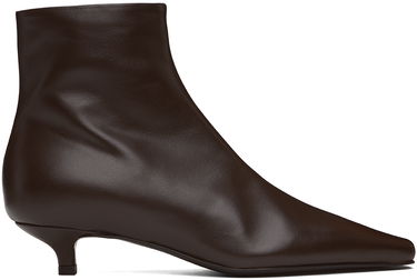 Tenisky a topánky TOTEME Slim Ankle Boots Hnedá | 244-WAS931-LE0002, 0
