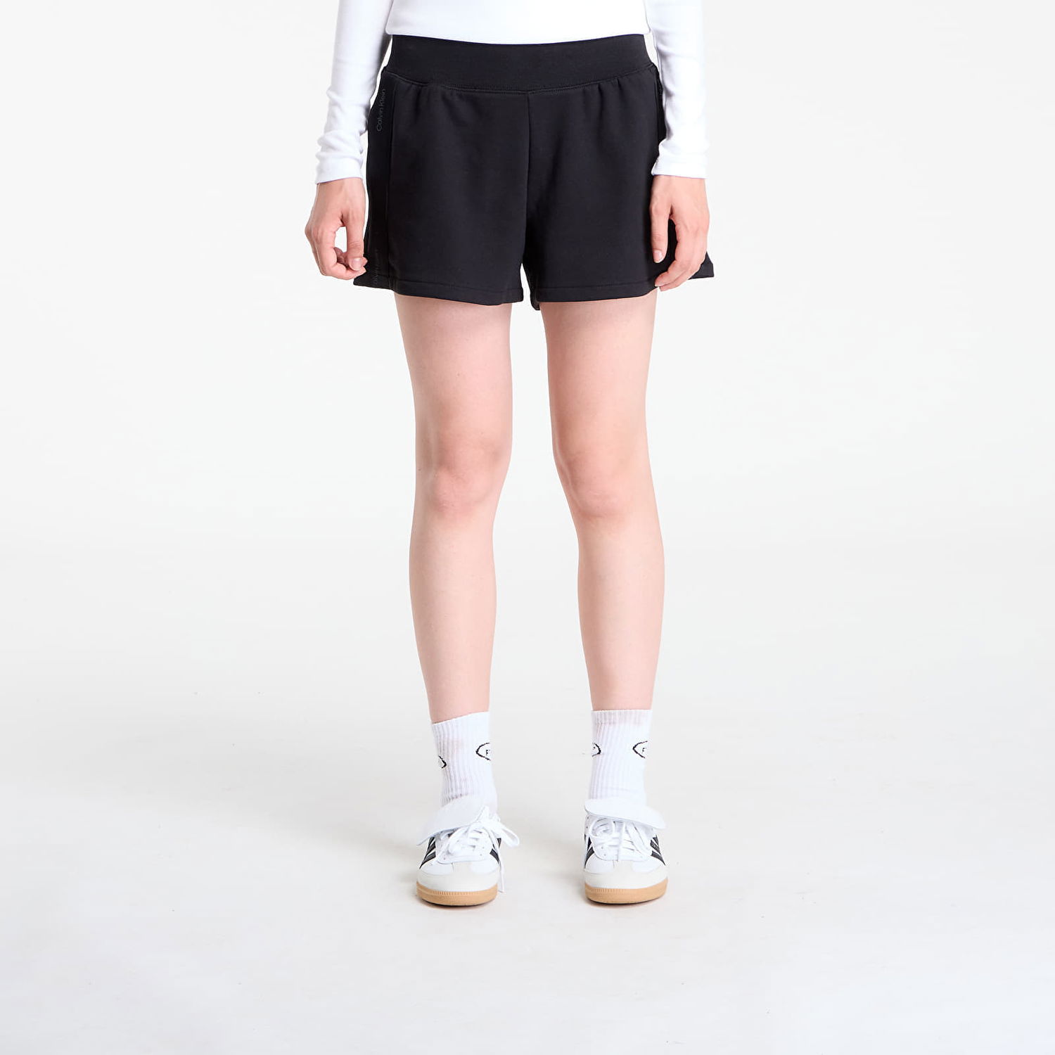 Šortky CALVIN KLEIN Calvin Klein Sport PW Sweatshorts Čierna | LVGWS5S807 UB1, 0