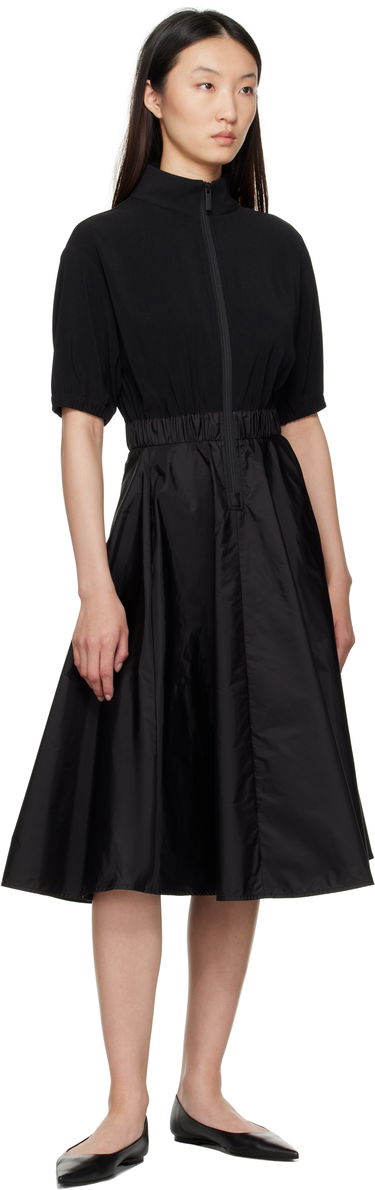 Šaty Moncler Moncler Taffeta Skirt Midi Dress Čierna | K20932G00013596WF, 3