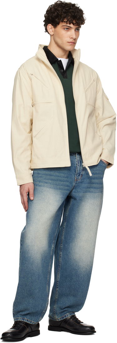 Bunda Dime Zip Jacket Béžová | DIMEHO243BON, 3