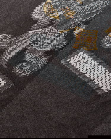 Tričko Neighborhood Longsleeve T-Shirt with Dog Bagpipes Graphic Hnedá | 252PCNH-LT17 BROWN, 3