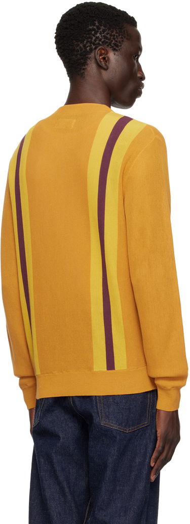 Sveter BEAMS BEAMS PLUS Stripe Cardigan Žltá | 3815-0174-048, 2