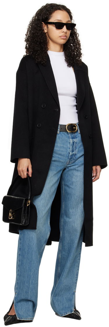 Džínsy Anine Bing Anine Bing Roy Split Hem Jeans Modrá | A-06-1113-477, 3