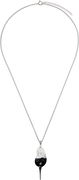 Ottolinger Two-Tone Dipped Pearl Chain Necklace