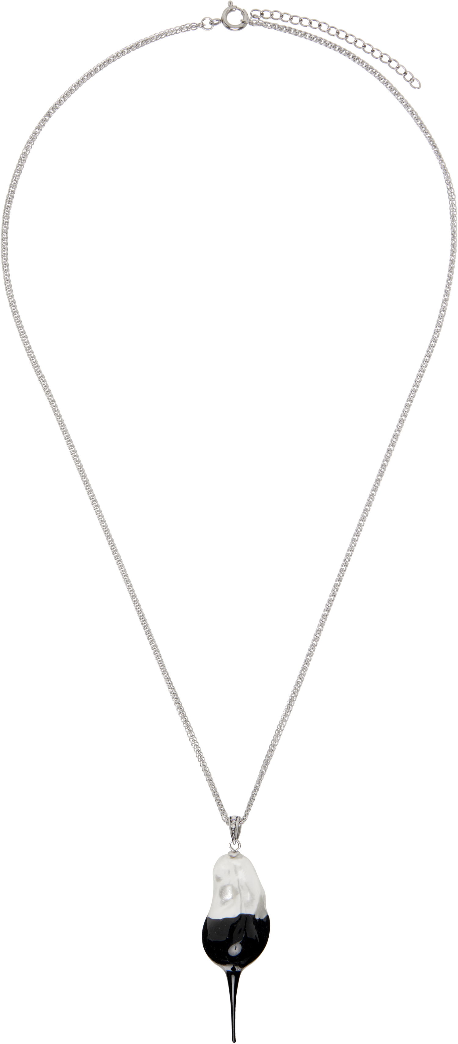 Náhrdelník Ottolinger Ottolinger Two-Tone Dipped Pearl Chain Necklace Metalická | 125-903125-02, 0