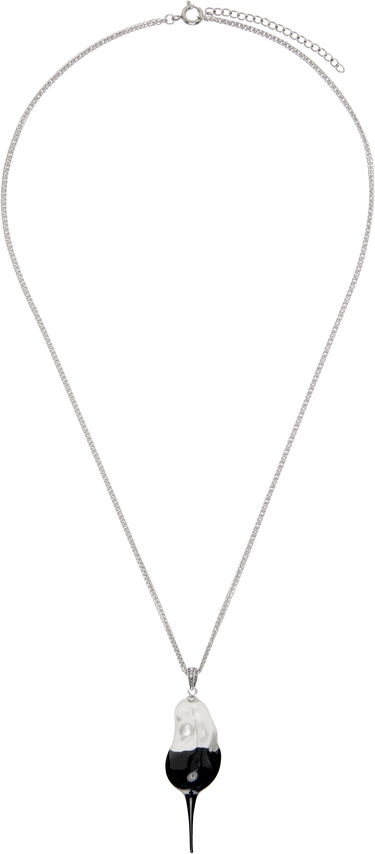 Náhrdelník Ottolinger Ottolinger Two-Tone Dipped Pearl Chain Necklace Metalická | 125-903125-02, 0