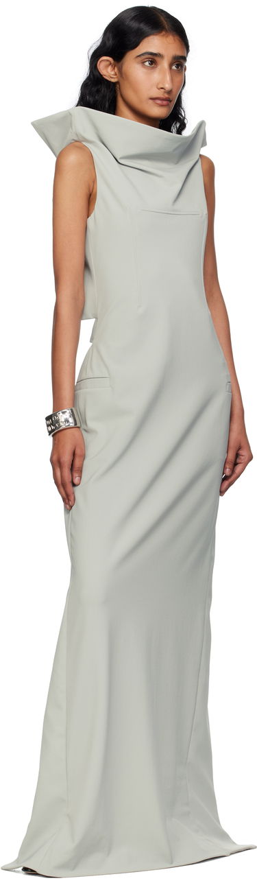 Šaty Jean Paul Gaultier Jean Paul Gaultier Backless Maxi Dress Šedá | 25/03-W-DR045-W002-02, 3