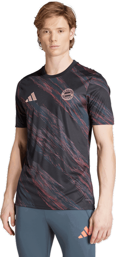 Dres adidas Performance FC Bayern Pre-Match Jersey 25/26 Čierna | JN5630, 3