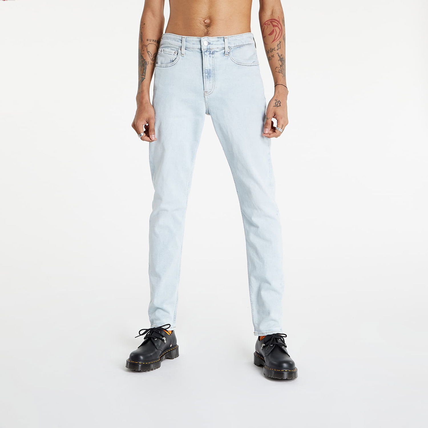 Džínsy CALVIN KLEIN Jeans Slim Taper Modrá | J30J320708 1AA, 1