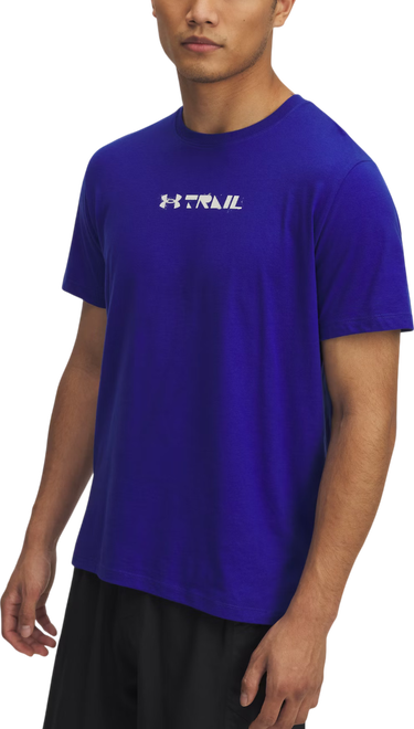 Tričko Under Armour UA Trail Run Graphic T-Shirt Modrá | 1389812-400, 0