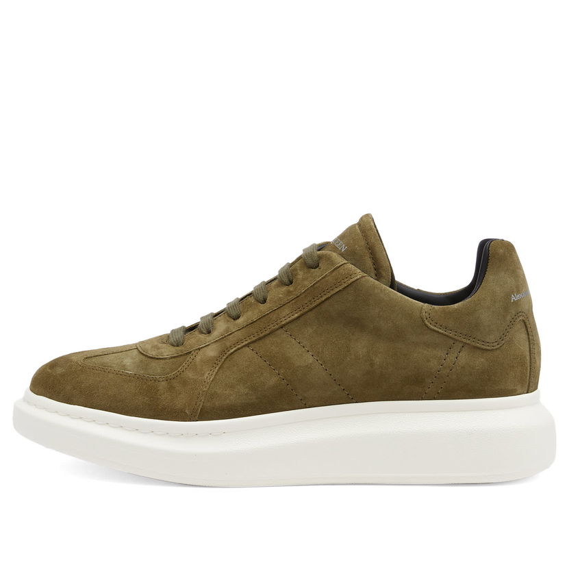 Tenisky a topánky Alexander McQueen Exaggerate Sole Suede Zelené | 807882-WIA50-2125