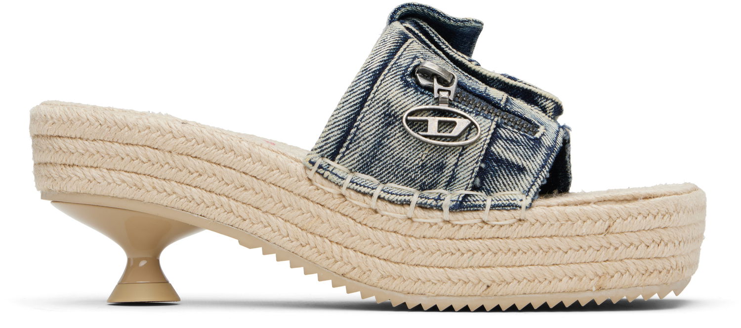 Šaty Diesel Diesel D-Ibiza Heeled Sandals Modrá | Y03568 P8100, 0