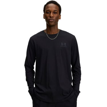 Tričká a tielka Under Armour Under Armour Sportstyle Long Sleeve T-Shirt Čierna | 1329585-002, 0
