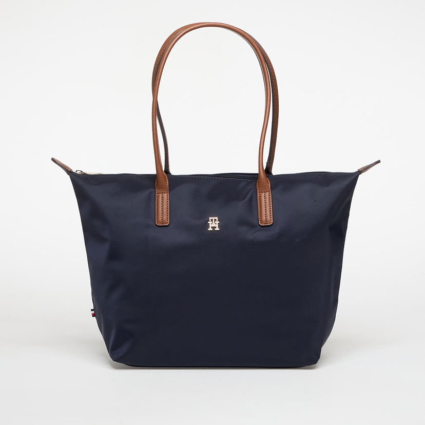 Tote bag Tommy Hilfiger Tommy Hilfiger Popette Nylon Tote Navy | AW0AW17711-DW6