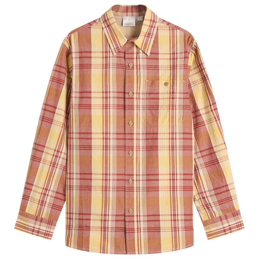Košeľa GRAMICCI Gramicci Broadcloth Stance Shirt Žltá | G5FM-J020-MUS