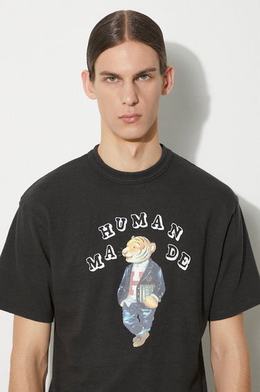 Tričko Human Made Graphic T-Shirt Čierna | HM27TE015, 4