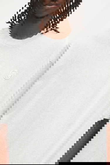 Tričko AAPE by A Bathing Ape Now Short Sleeve Oversized T-Shirt with Small Chest Logo Šedá | AAPTEM1598XAO, 3