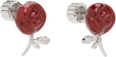 Náušnice SHUSHU/TONG SHUSHU/TONG YVMIN Edition Rose Earrings Červená | 25645RED00DLR, 1