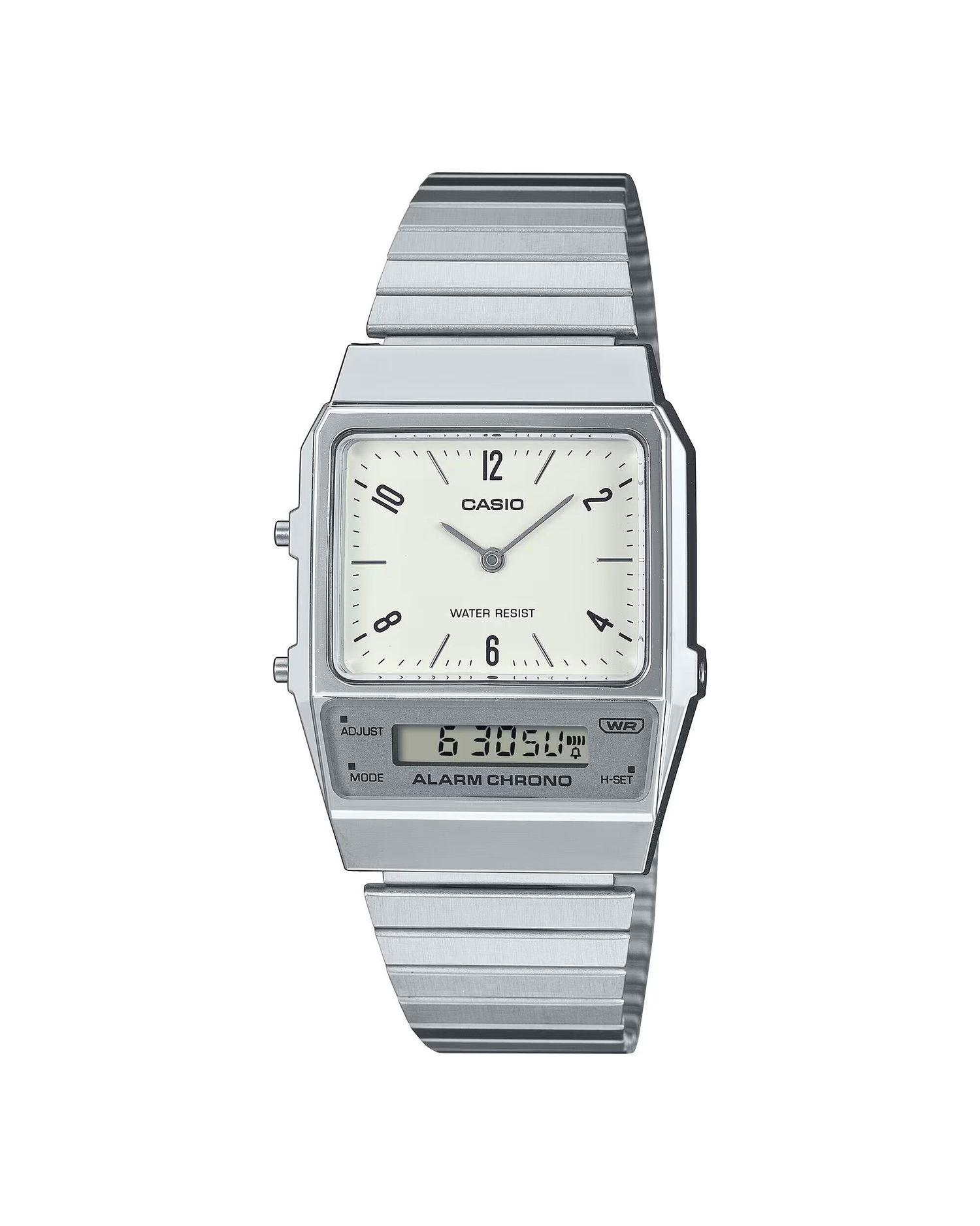 Hodinky CASIO Digital Watch With Chronograph And Alarm Metalická | AQ-800E-7A2EF, 0