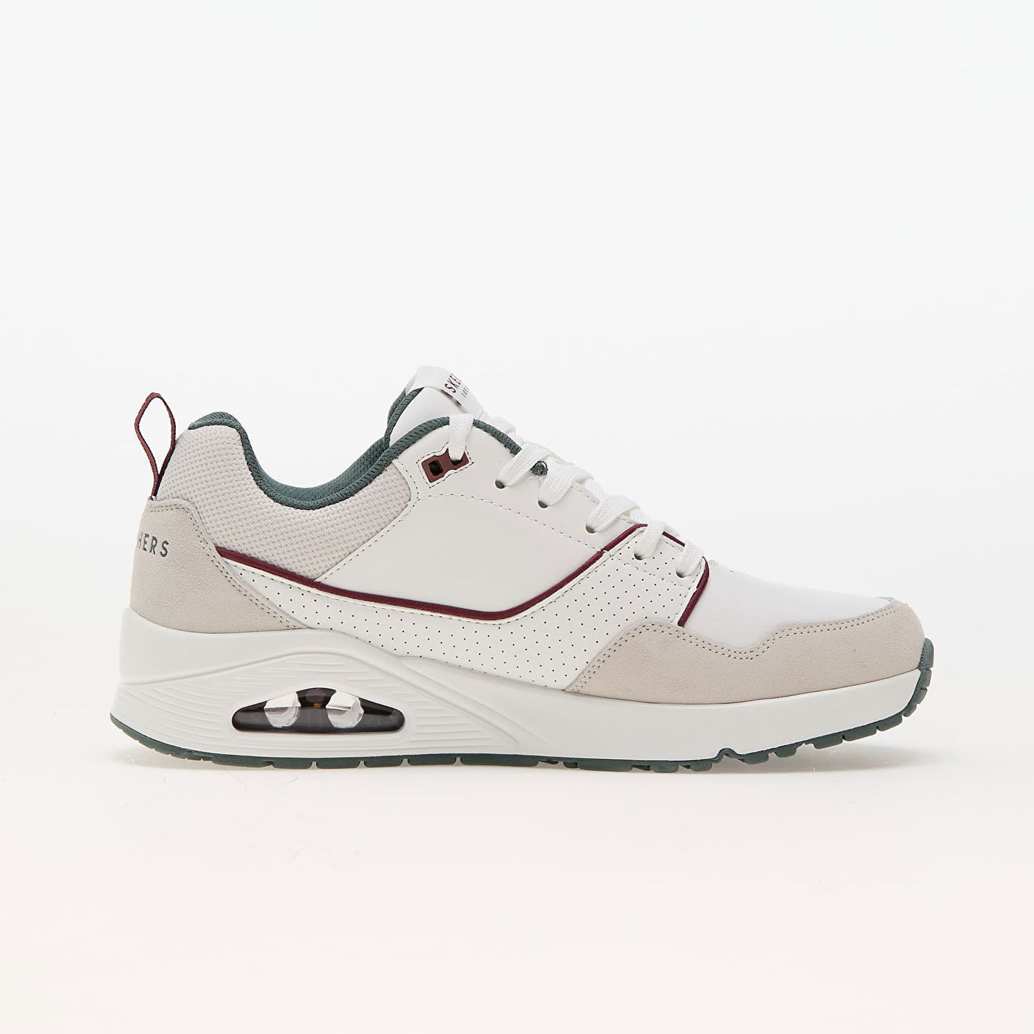 Tenisky a topánky Skechers Uno - Retro One White/ Green Biela | 183020 WGR, 1