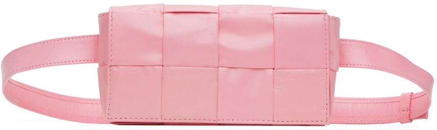 Ľadvinka Bottega Veneta Cassette Belt Bag Ružová | 651053 VCQ72, 0