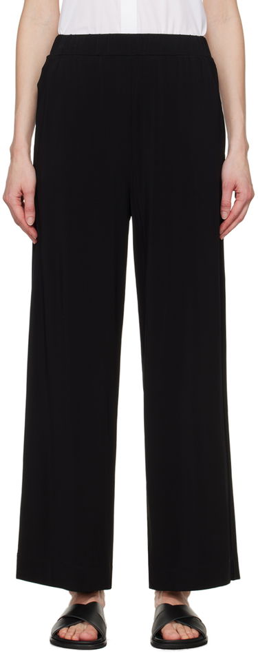 Nohavice Max Mara Pull-On Wide-Leg Pants Čierna | 2416781019600, 0
