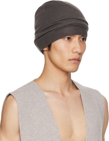 Kulicha Rick Owens Rick Owens Concordians Beanie Šedá | RU02E1494 WS, 1