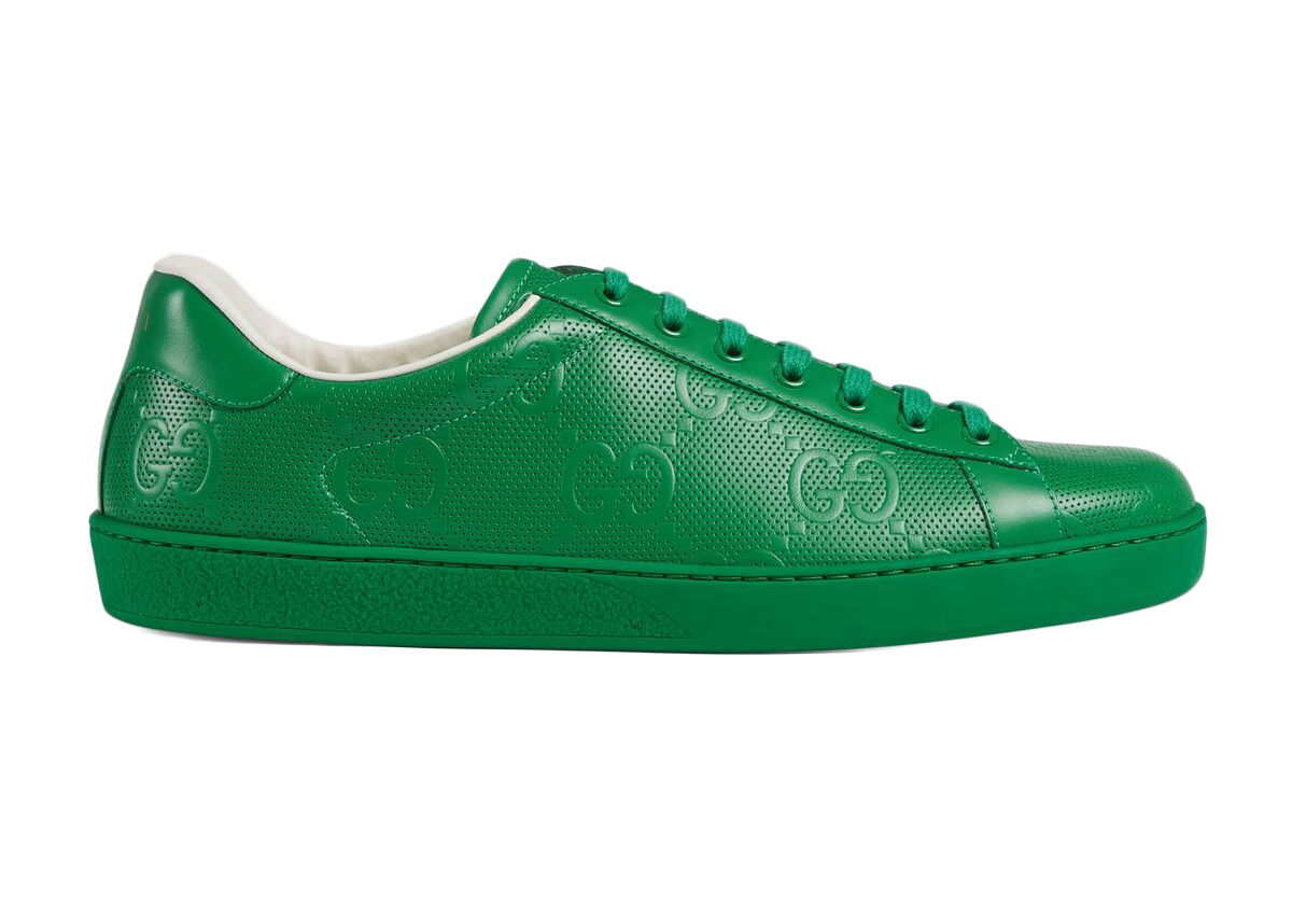 Tenisky a topánky Gucci Ace 'Green GG' Zelené | 625787 1XK10 3727, 0